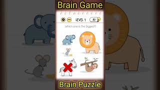 Brain Puzzle Question I Brain Teasers I Brain out game  #shorts #shortvideo #ytshorts