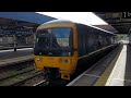 gwr class 165135 turbo u0026 165132 arriving into southampton central the 20th of april 2024