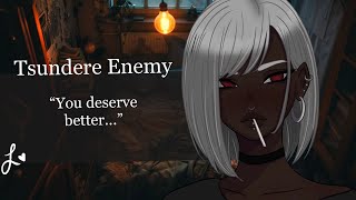 ASMR RP || Tsundere Bully Lets You Spend The Night[TrinkaVa][Enemies to ??][Bed Share][Sleep Aid]