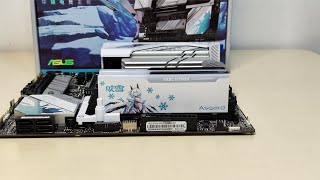 双倍吹雪ROGB760小吹雪D5\u0026阿斯加特吹雪联名内存