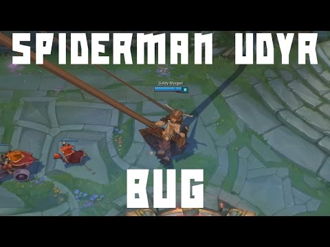 League Of Legends - Spiderman Udyr bug (Season 5) League Of Legends - Spiderman Udyr bug (Season 5)