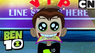 VIP Ticket to Adrenaland | Prey or Play | Ben 10 | Cartoon Network