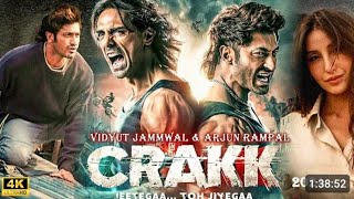 CRAKK ( New Movie ) 2024 | Vidyut Jammwal & Arjun Rampal | Lasted Bollywood Action Movie |