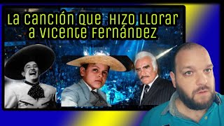 La HISTORIA de PEDRITO FERNÁNDEZ que Conmovió a VICENTE FERNÁNDEZ, cantante español reacciona