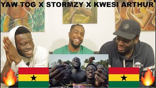 Yaw Tog, Stormzy \u0026 Kwesi Arthur - Sore (Remix) (Official Video) REACTION