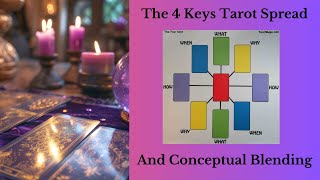 The 4 Keys Tarot Spread And Conceptual Blending