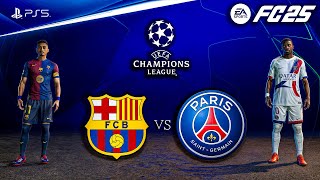 FC 25 - Barcelona vs PSG Ft. Yamal, Dembele, | UEFA Champions League Semi Final | PS5™ [4K60]