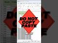 Excel Tips! Combine multiple Worksheet into One in just Few Seconds #excel #exceltips #shortvideo