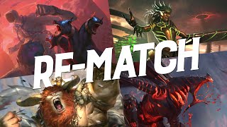 RE-MATCH! Kroxa/Kunoros, Glissa, Urabrask, Borborygmos/Fblthp | MOM Commander Gameplay