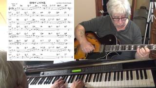 Easy Living - jazz guitar & piano cover ( Leo Robin & Ralph Rainger ) Yvan Jacques