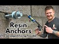 How to Use Resin Anchors to Fix Heavy Things to Brick, Block and Concrete - Complete DIY Guide