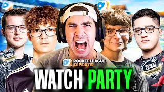 🔴 LIVE -🚨OFFICIAL RLCS EU WATCH PARTY🚨Day 3/3 ✅DROPS ON T W I T C H✅