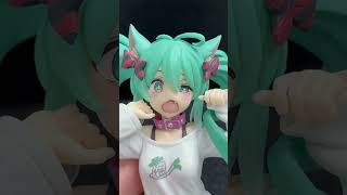 [玩具開箱] TAITO 景品 Desktop Cute 初音未來 貓耳T-Shirt