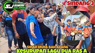 JARANG TERJADI KESURUPAN LAGU DUA RASA VIRAL‼️ KUDA RENGGONG DI SINDANG 3 SUMEDANG || SINAR MUDA