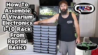 How To Assemble A Vivarium Electronics I-10 Rack From Reptile Basics v73 AME