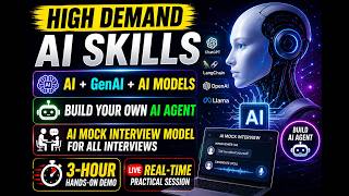 AI + GenAI + AI MODELS : BUILD YOUR OWN AI AGENT - AI MOCK INTERVIEW MODEL FOR ALL INTERVIEWS
