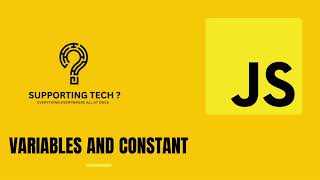 JAVASCRIPT - Variable & Constant (03)