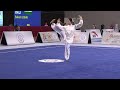 4th wtjqc women s 42 movements taijiquan c gold medalist chn jin yang