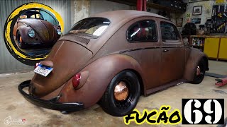 FUSCA 69 ABANDONADO E ELE FEZ ISSO! - (carro antigo)