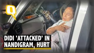 Bengal Elections 2021 | CM Mamata Banerjee 'Attacked' in Nandigram:  Injured, Rushed to Kolkata