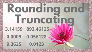 Rounding and Truncating | decimal numbers