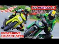 BEBEK UNDERBONE 116CC 2L OPEN | rio dewara27 vs Anggi Gianturi 84 KEJURPROV SERI 2 ROADRACE KALBAR