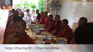 Donation to monks សូមអនុទនា! ការប្រគេនភត្តដល់ព្រះសង្ឃ