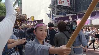 渋谷金王八幡宮　例大祭　道玄坂で町内神輿渡御　2024/09/15  b21