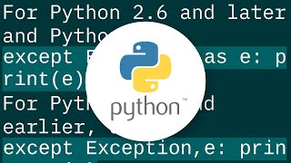How do I print an exception in Python?
