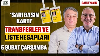 CANLI YAYIN I Mehmet Ayan ve Emrah Kayalıoğlu Spor Gündemini Değerlendiriyor I Sarı Basın Kartı