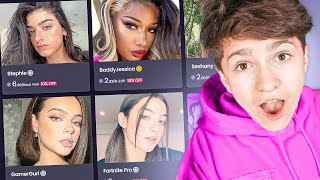 Faze H1ghsky1 Buys 3 Gamer Girls To Play Fornite With Him