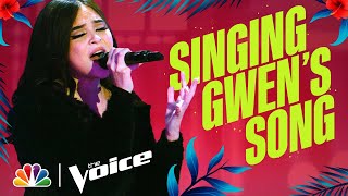 Teenager Alyssa Witrado Sings No Doubt's "Don't Speak" for Gwen | The Voice Blind Auditions 2022