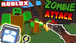 Zombie Attack With Melody Robots Vs Zombies Roblox Fandroid - roblox zombie attack fandroid the musical robot