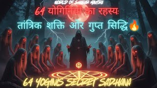 🔱 चौसठ योगिनियों का रहस्य: तांत्रिक शक्ति और गुप्त सिद्धि 🔥 | 64 Yoginis Secret Sadhana