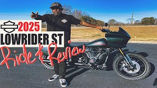 2025 Harley Davidson LowRider ST Ride and Review