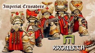 Alternate Black Templars 40k Kromlech Imperial Crusaders Bits Unboxing