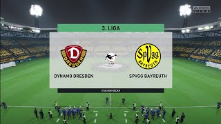 FIFA 23 | Dynamo Dresden vs SPVGG Bayreuth - 3. Liga | Gameplay