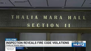 State Fire Marshal report outlines 22 fire code violations at Thalia Mara Hall