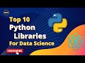 Top 10 Python Libraries For Data Science | #python #datascience #programming