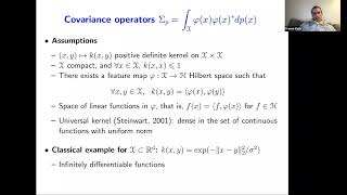 Francis Bach - Information theory through kernel methods