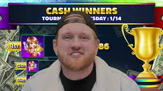 Play To Win Casino winner and giveaway announcements for January 15th 2025.