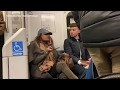 Passenger on NJ Transit refuses to move her bag