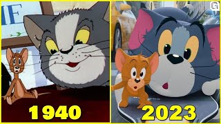 Tom and Jerry Evolution in Movies, Cartoons & TV (1940-2023)