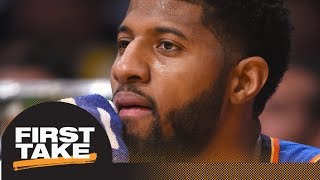 Stephen A. Smith on Paul George to Lakers: It's a long shot | First Take | ESPN