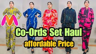 Myntra Co-Ord Set haul In Affordable price ✨️