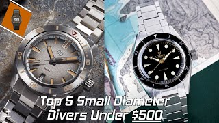 5 Compact Microbrand Dive Watches Under $500 - Great For Slim Wrists