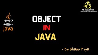 What is an Object in Java| lec 14| Java Tutorial| BhanuPriya