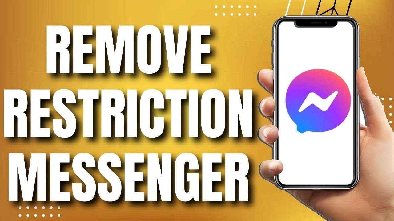 How To Remove Restriction On Messenger (2023) - YouTube