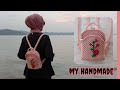 Review Tas Ransel Rajut Tali Kur 2 Resleting || Macrame || MY HANDMADE