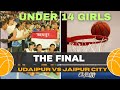 Udaipur Vs Jaipur City ।। Girls Final ।। Basketball State Level Turnament Under 14 Boys/Girls.